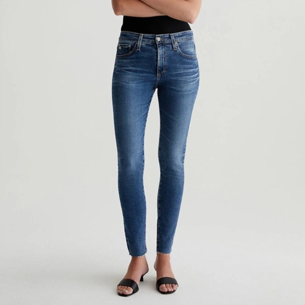 AG Adriano Goldschmied Farrah Skinny Ankle High Rise Jeans